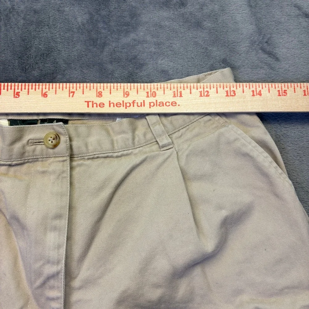 Lauren Ralph Lauren Shorts Womens‎ Size 4 Beige Khaki Chino Casual Cotton